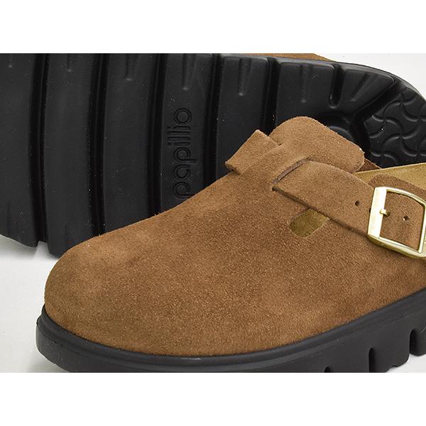 [1/3 20:00〜★新春フェア開催]BIRKENSTOCK BOSTON PAP CHUNKY 【ビルケンシュトック ボストン チャンキー】 DARK TEA / BLACK / SUEDE LEATHER | BIRKENSTOCK | 02