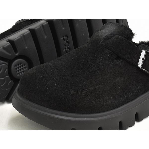BIRKENSTOCK BOSTON CHUNKY SHEARLING 【ビルケンシュトック ボストン チャンキー シアリング】 BLACK / SUEDE LEATHER / FUR | BIRKENSTOCK | 02