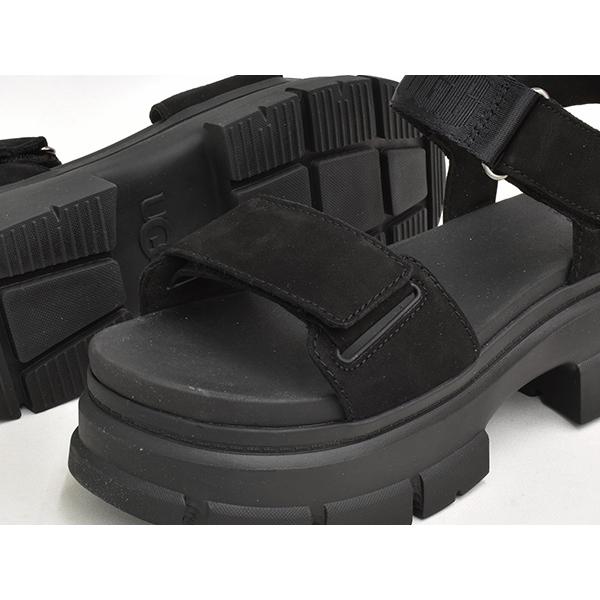 UGG W ASHTON ANKLE 【アグ アシュトン アンクル】 【厚底 サンダル ストラップ スタイルアップ】 BLACK | crocs | 02
