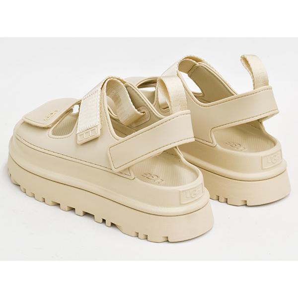 【並行輸入品】[現価格での販売は6/1 2:00まで]UGG W GOLDENGLOW 【アグ ゴールデングロウ】 【厚底 サンダル ストラップ スタイルアップ】  SEA SALTの画像