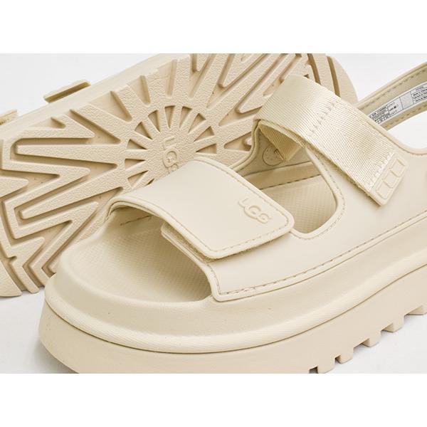 【並行輸入品】[現価格での販売は6/1 2:00まで]UGG W GOLDENGLOW 【アグ ゴールデングロウ】 【厚底 サンダル ストラップ スタイルアップ】  SEA SALTの画像