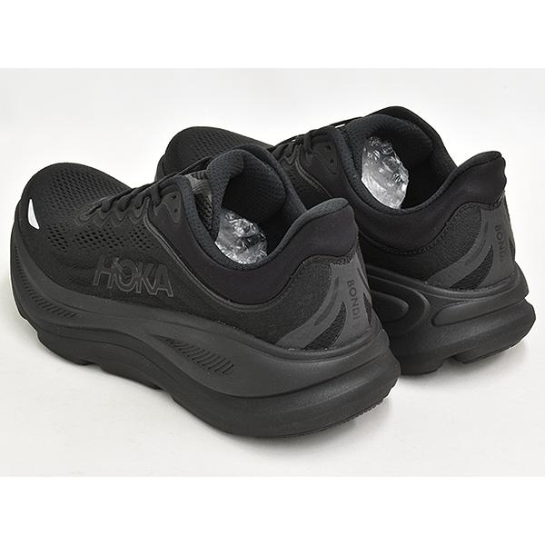【並行輸入品】[現価格での販売は9/7 0:00まで]HOKA BONDI 9 【ホカ ボンダイ 9 メンズ】 BLACK / BLACK | HOKA ONEONE | 01