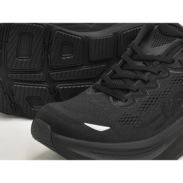 【並行輸入品】[現価格での販売は9/7 0:00まで]HOKA BONDI 9 【ホカ ボンダイ 9 メンズ】 BLACK / BLACK | HOKA ONEONE | 02