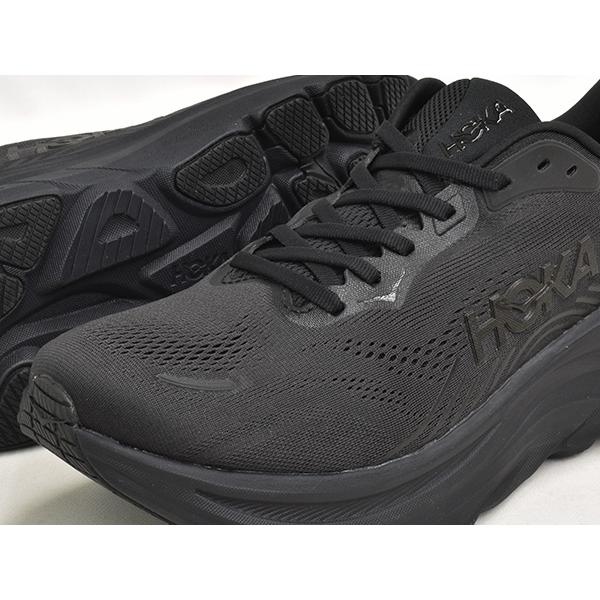 【並行輸入品】 HOKA CLIFTON 11 【ホカ メンズ クリフトン 11】  BLACK / BLACK (WIDTH:D) | HOKA ONEONE | 02
