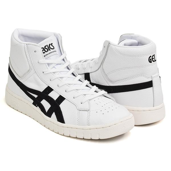 ASICS SportStyle GEL-PTG MT 【アシックス スポーツスタイル ゲル ピーティージー ミッドトップ】 WHITE / BLACK｜gettry