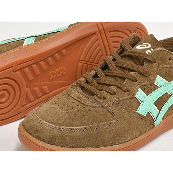 [現価格での販売は5/26 0:00まで]ASICS SportStyle SKYHAND OG 【アシックス スポーツスタイル スカイハンド オージー オリジナル】 BROWN STORM / ICE GREENの画像