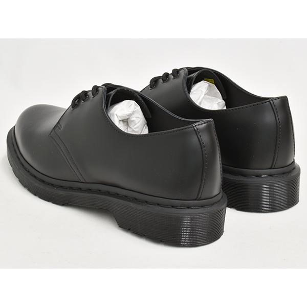 【並行輸入品】[1/3 20:00〜★新春フェア開催]Dr.Martens 1461 MONO 3EYE GIBSON SHOE 【ドクターマーチン 3 アイ ギブソン シューズ】 BLACK SMOOTH | Dr.Martens | 01