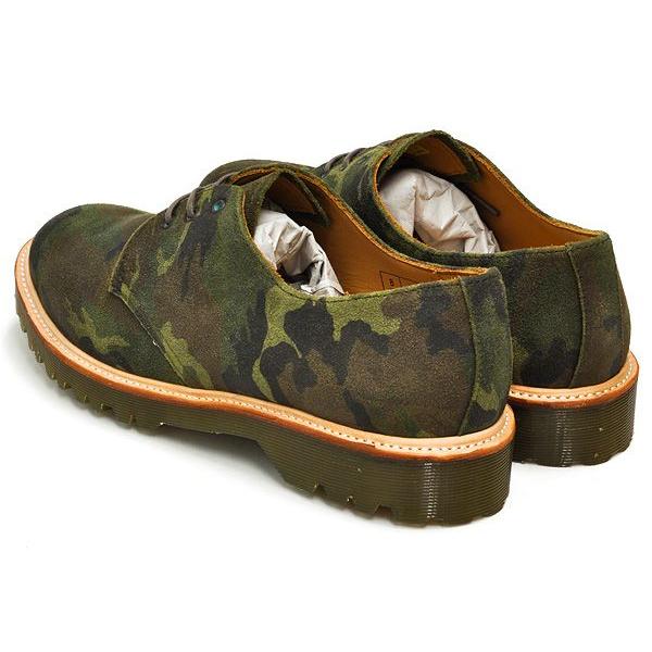 Dr.Martens 3EYE GIBSON SHOE #1461 【ドクターマーチン 3 アイ ギブソン シューズ カモ 迷彩】 BROWN CAMO SUEDE | Dr.Martens | 01