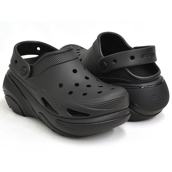 crocs BUBBLE CRUSH CLOG 【クロックス バブル クラッシュ クロッグ】 TRIPLE BLACK | crocs