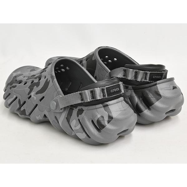 [1/3 20:00〜★新春フェア開催]crocs ECHO DUCK CAMO CLOG 【クロックス エコー クロッグ】 CHARCOAL / BLACK | crocs | 01