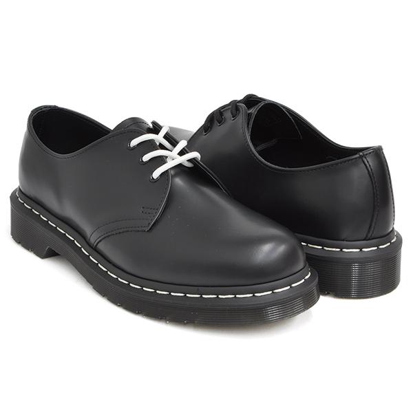 DR.MARTENS 1461 厚底 サイズUK4(23.5cm程度) ブラック Dr Martens☆1461 QUAD SQUARED☆3ホール☆厚底 (Dr.Martens