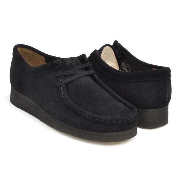 Clarks WALLABEE 【クラークス ワラビー ウィメンズ ブラック スウェード】 BLACK SUEDE (WOMENS) WIDTH:D | Clarks