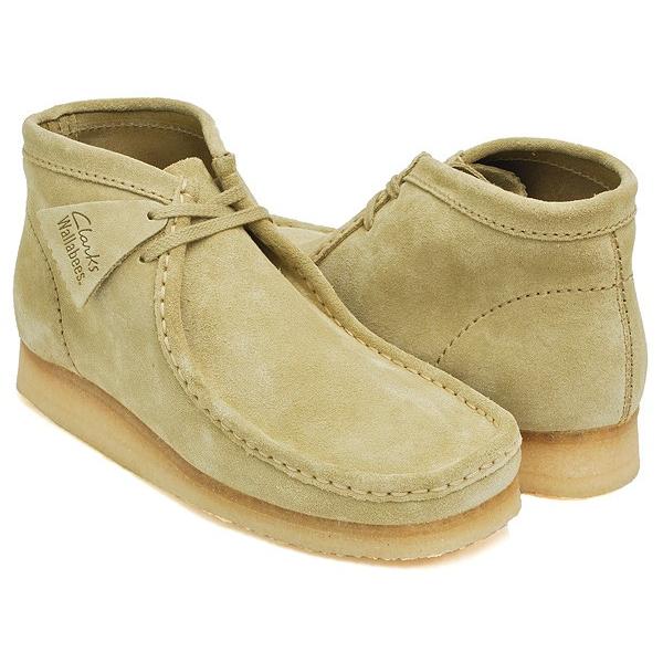 Clarks WALLABEE BOOT 【クラークス ワラビーブーツ】 MAPLE SUEDE WIDTH:G (STANDARD) | Clarks