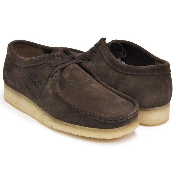 Clarks WALLABEE 【クラークス ワラビー ダークブラウン スウェード】 DARK BROWN SUEDE｜gettry