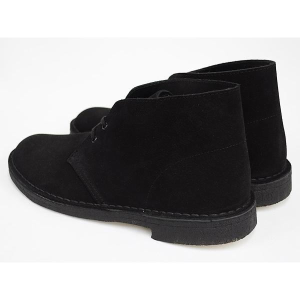 Clarks DESERT BOOT 【クラークス デザートブーツ】 BLACK SUEDE WIDTH:G | Clarks | 01