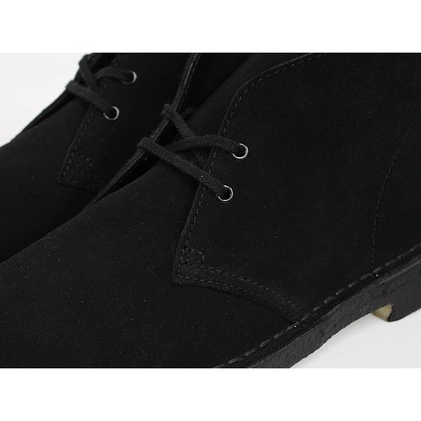 Clarks DESERT BOOT 【クラークス デザートブーツ】 BLACK SUEDE WIDTH:G | Clarks | 02