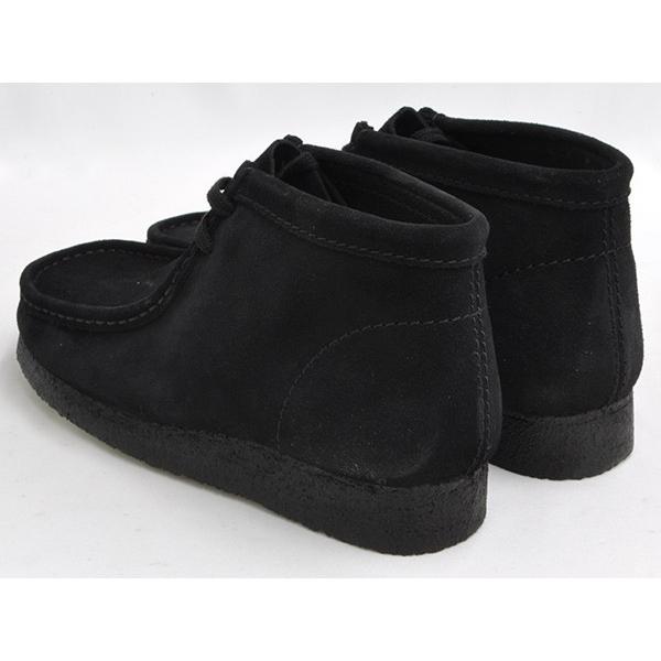 Clarks WALLABEE BOOT 【クラークス ワラビー ブーツ】  BLACK SUEDE (WIDTH:G) | Clarks | 01