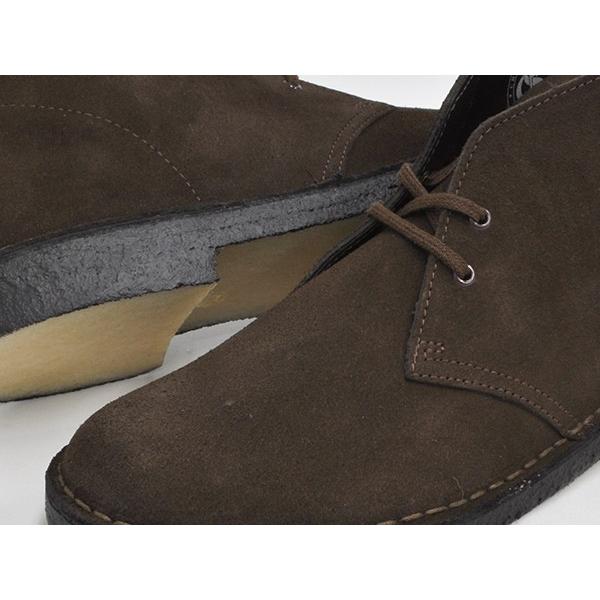 Clarks DESERT BOOT 【クラークス デザート ブーツ】 【ブラウン 茶 スウェード スエード カジュアル シューズ メンズ 紳士 男性】 BROWN SUEDE (WIDTH:G) | Clarks | 02