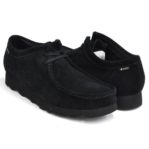 Clarks WALLABEE GTX 【クラークス ワラビー ゴアテックス GORE-TEX 防水透湿性素材】 BLACK SUEDE