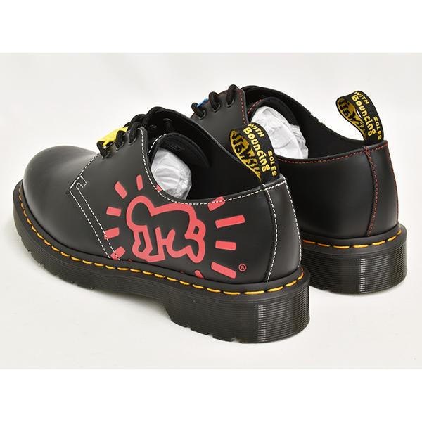 72時間限定セール Dr Martens 1461 Keith Haring 3eye Gibson Shoe ドクターマーチン キース ヘリング 3 アイ ギブソン Black Smooth Gettry 通販 Yahoo ショッピング