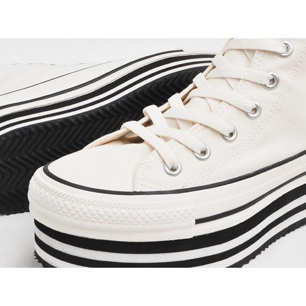 CONVERSE ALL STAR CHUNKYLINE HI 【コンバース オールスター チャンキーライン ハイ】 【チャックテイラー 厚底 プラットフォーム】 WHITE (5CL594)｜gettry｜03