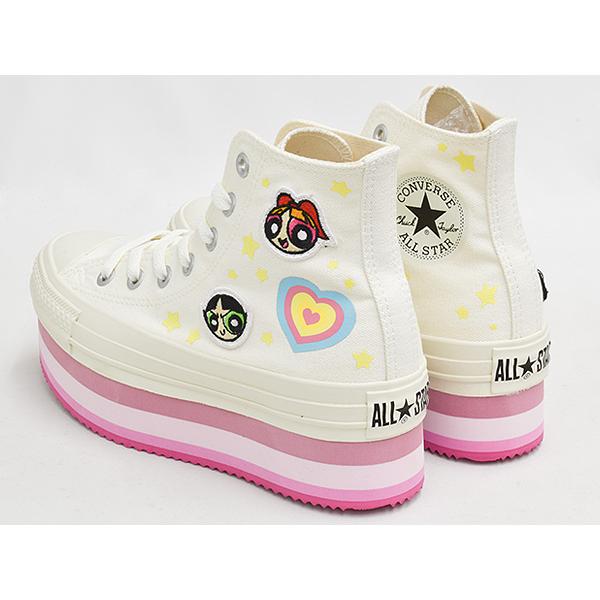 [1/3 20:00〜★新春フェア開催]CONVERSE ALL STAR CHUNKYLINE HI / THE POWERPUFF GIRLS [コンバース オールスター ハイ 国内正規品] WHITE (5SE182) | CONVERSE SKATEBOARDING | 01