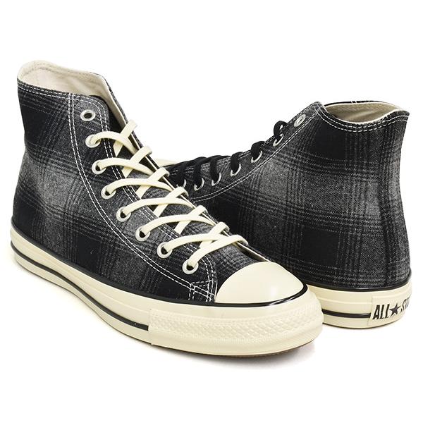 CONVERSE ALL STAR AGED HI / PENDLETON 【コンバース オールスター エイジド ハイ】 BLACK / GREY (1SE643) | CONVERSE SKATEBOARDING