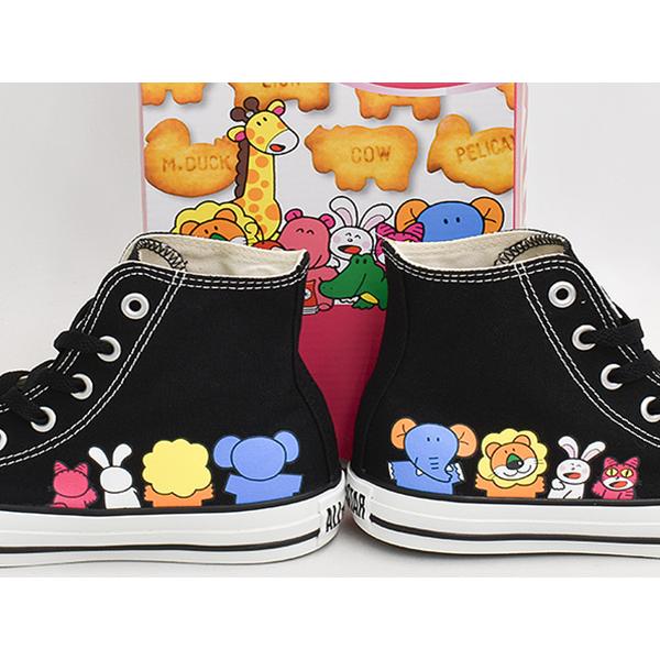 [現価格での販売は1/26 0:00まで]CONVERSE ALL STAR HI / TABEKKO DOUBUTSU 【コンバース オールスター ハイ 国内正規品】 BLACK (1SE714) | CONVERSE SKATEBOARDING | 02