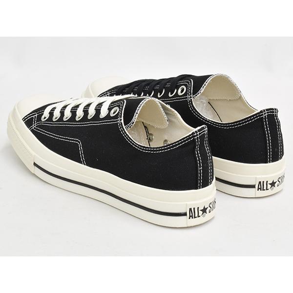 [現価格での販売は7/13 2:00まで]CONVERSE ALL STAR SQUARETOE OX 【コンバース オールスター オックス】 BLACK (1SE653) | VANS | 01