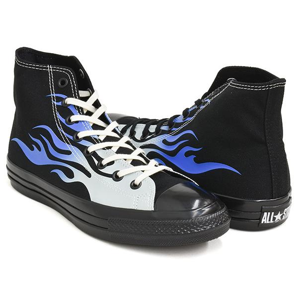 [5/7 0:00まで★GWフェア]CONVERSE ALL STAR AGED IGNT HI 【コンバース オールスター エイジド ハイ】 BLACK / BLUE FLAME (1SE936) | CONVERSE SKATEBOARDING
