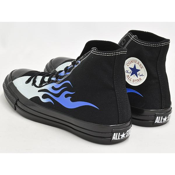 [5/7 0:00まで★GWフェア]CONVERSE ALL STAR AGED IGNT HI 【コンバース オールスター エイジド ハイ】 BLACK / BLUE FLAME (1SE936) | CONVERSE SKATEBOARDING | 01