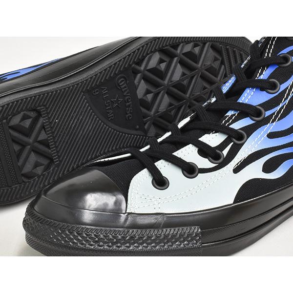 [5/7 0:00まで★GWフェア]CONVERSE ALL STAR AGED IGNT HI 【コンバース オールスター エイジド ハイ】 BLACK / BLUE FLAME (1SE936) | CONVERSE SKATEBOARDING | 02