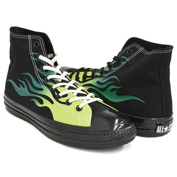 [5/7 0:00まで★GWフェア]CONVERSE ALL STAR AGED IGNT HI 【コンバース オールスター エイジド ハイ】 BLACK / BLUE FLAME (1SE936) | CONVERSE SKATEBOARDING