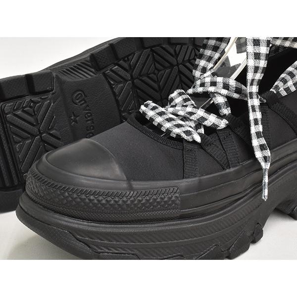 CONVERSE ALL STAR TREKWAVE BL OX 【コンバース オールスター ハイ】 BLACK / BLACK (1SF081) | CONVERSE SKATEBOARDING | 02