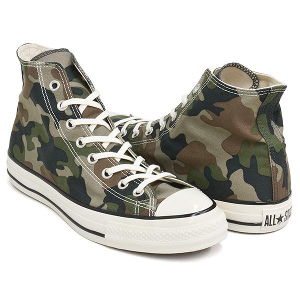 [現価格での販売は7/13 2:00まで]CONVERSE ALL STAR AGED WOODLANDCAMO HI 【コンバース オールスター ウッドランドカモ ハイ】 GREEN / GREY / BROWN (1SF105) | CONVERSE SKATEBOARDING