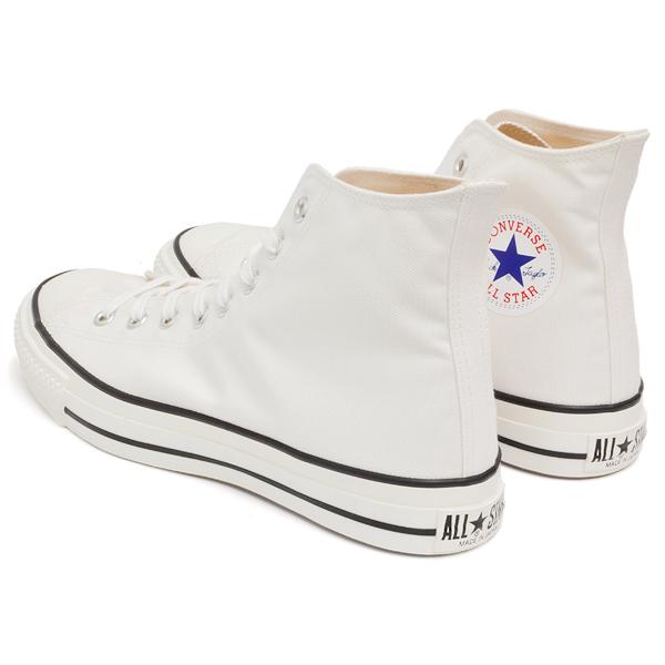 CONVERSE CANVAS ALL STAR J HI 【コンバース キャンバス オールスター ジャパン ハイ】 WHITE｜gettry｜02