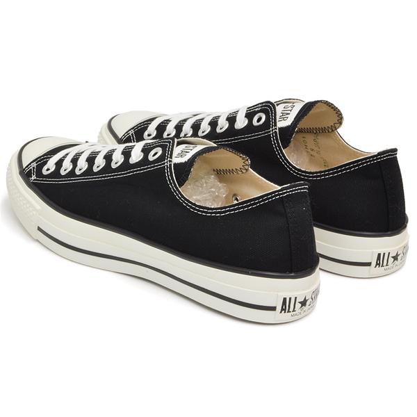 [1/3 20:00〜★新春フェア開催]CONVERSE CANVAS ALL STAR J OX 【コンバース キャンバス オールスター ジャパン オックス】 BLACK | ALL STAR | 01