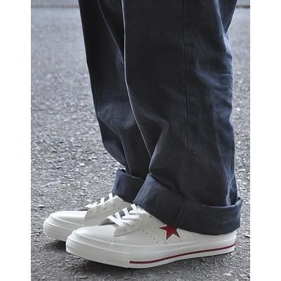 CONVERSE ONE STAR J 【コンバース ワンスター メイド イン ジャパン 日本製】 WHITE / RED｜gettry｜04