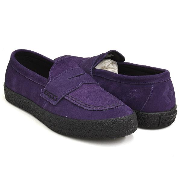 [現価格での販売は1/26 0:00まで]CONVERSE SKATEBOARDING CS LOAFER II SK 【コンバース シーエス ローファー 2 エスケー】 PURPLE / BLACK (1SE767) | CONVERSE SKATEBOARDING