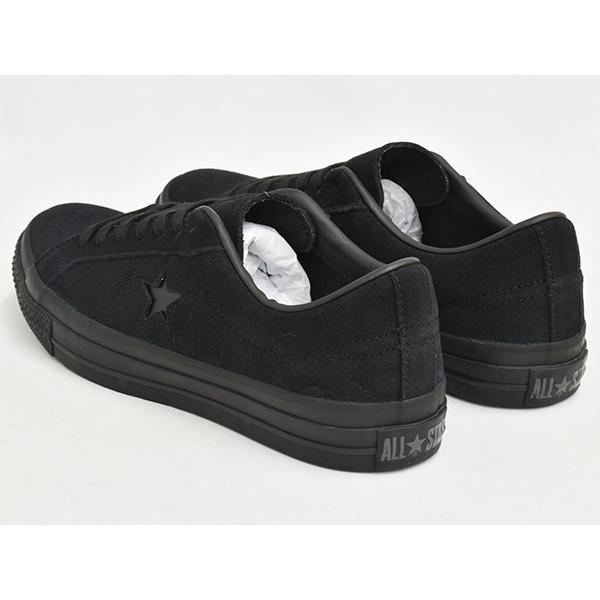 [1/3 20:00〜★新春フェア開催]CONVERSE ONE STAR SUEDE 【コンバース ワンスター スエード スウェード 国内正規品】 BLACK MONOCHROME | CONVERSE SKATEBOARDING | 01