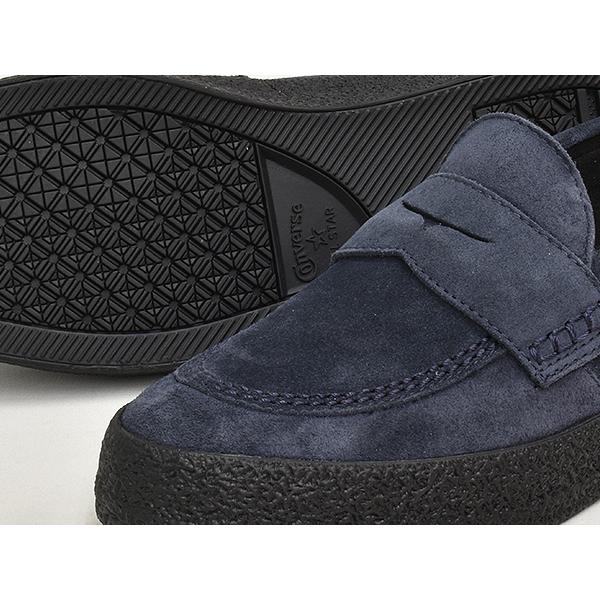 [現価格での販売は7/13 2:00まで]CONVERSE SKATEBOARDING CS LOAFER II SK 【コンバース シーエス ローファー 2 エスケー】 NAVY / BLACK (1SF040) | CONVERSE SKATEBOARDING | 02