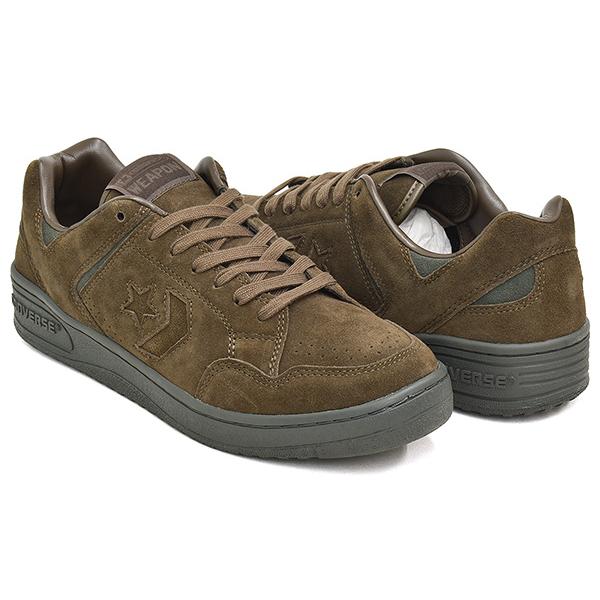 CONVERSE WEAPON SUEDE OX 【コンバース ウエポン オックス】 DARK BROWN | CONVERSE SKATEBOARDING