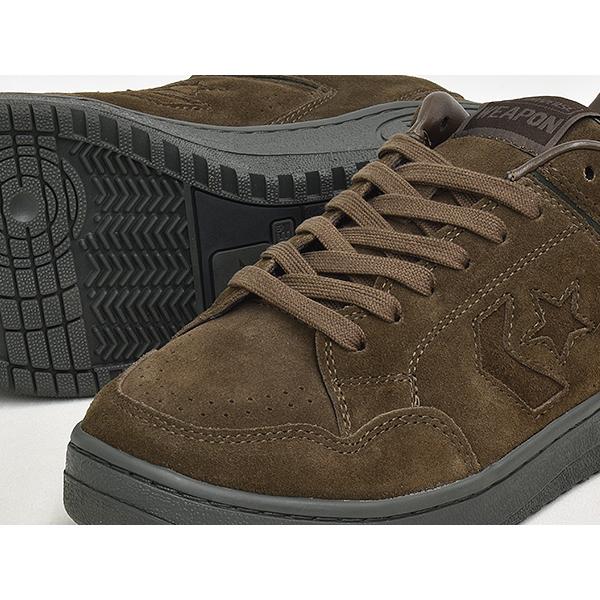 CONVERSE WEAPON SUEDE OX 【コンバース ウエポン オックス】 DARK BROWN | CONVERSE SKATEBOARDING | 02