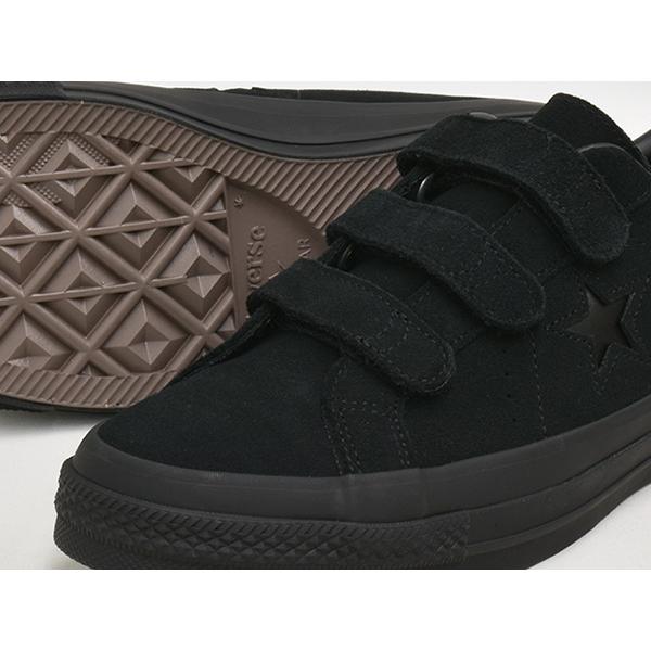 [現価格での販売は5/18 0:00まで]CONVERSE ONE STAR SUEDE V-3 【コンバース ワンスター スエード スウェード】 BLACK MONOCHROME | CONVERSE SKATEBOARDING | 02