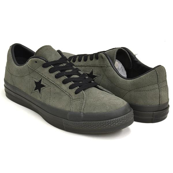 CONVERSE ONE STAR SUEDE 【コンバース ワンスター スエード スウェード】  OLIVE GRAY | CONVERSE SKATEBOARDING