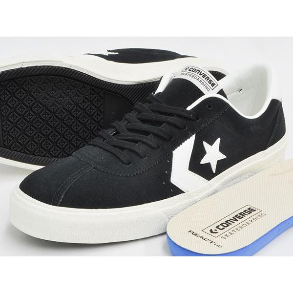 CONVERSE SKATEBOARDING ROADPLAYER SK OX + 【コンバース スケートボーディング ロードプレイヤー】 BLACK (1CL552)｜gettry｜03