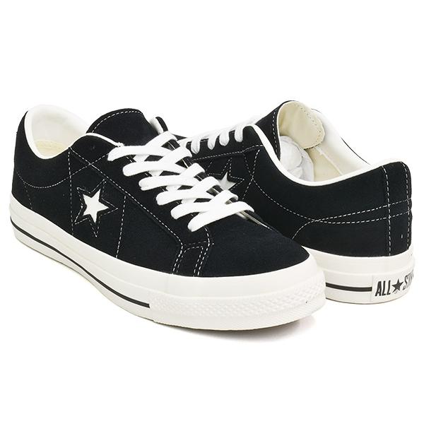 [1/3 20:00〜★新春フェア開催]CONVERSE ONE STAR SUEDE [コンバース ワンスター スエード スウェード 国内正規品] BLACK | CONVERSE SKATEBOARDING