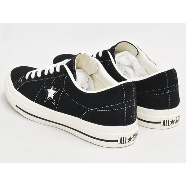 [1/3 20:00〜★新春フェア開催]CONVERSE ONE STAR SUEDE [コンバース ワンスター スエード スウェード 国内正規品] BLACK | CONVERSE SKATEBOARDING | 01