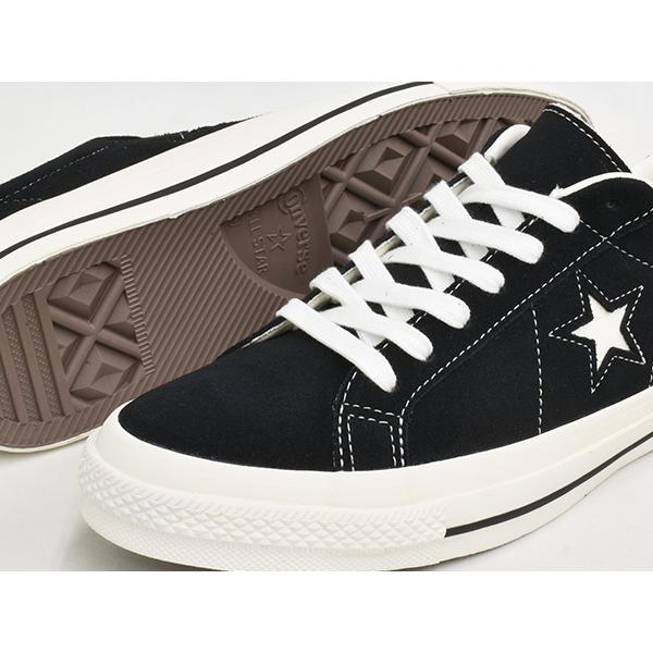 [1/3 20:00〜★新春フェア開催]CONVERSE ONE STAR SUEDE [コンバース ワンスター スエード スウェード 国内正規品] BLACK | CONVERSE SKATEBOARDING | 02