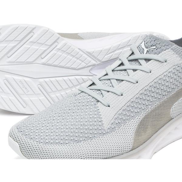 PUMA IGNITE SOCK PLUS EVOKNIT 【プーマ イグナイト ソック プラス エヴォニット】 GL GRAY  - QUARRY  - PUMA WHITE｜gettry｜03